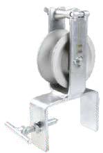 HV crossarm pulley